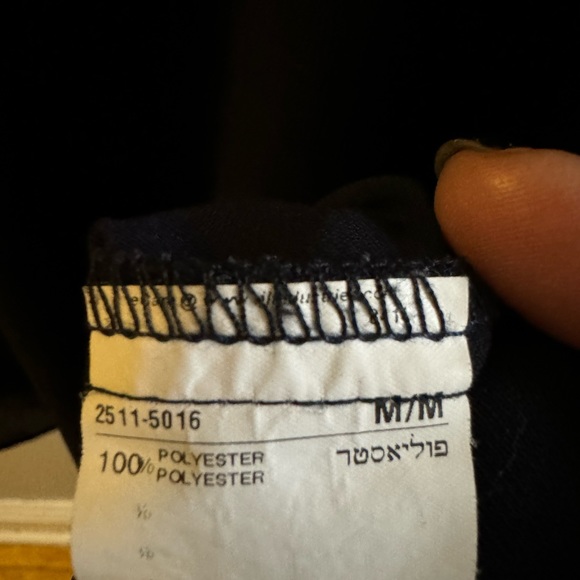 Thyme maternity navy blue m/m polyester blouse - Picture 3 of 3